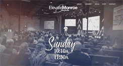 Desktop Screenshot of elevate-church.com